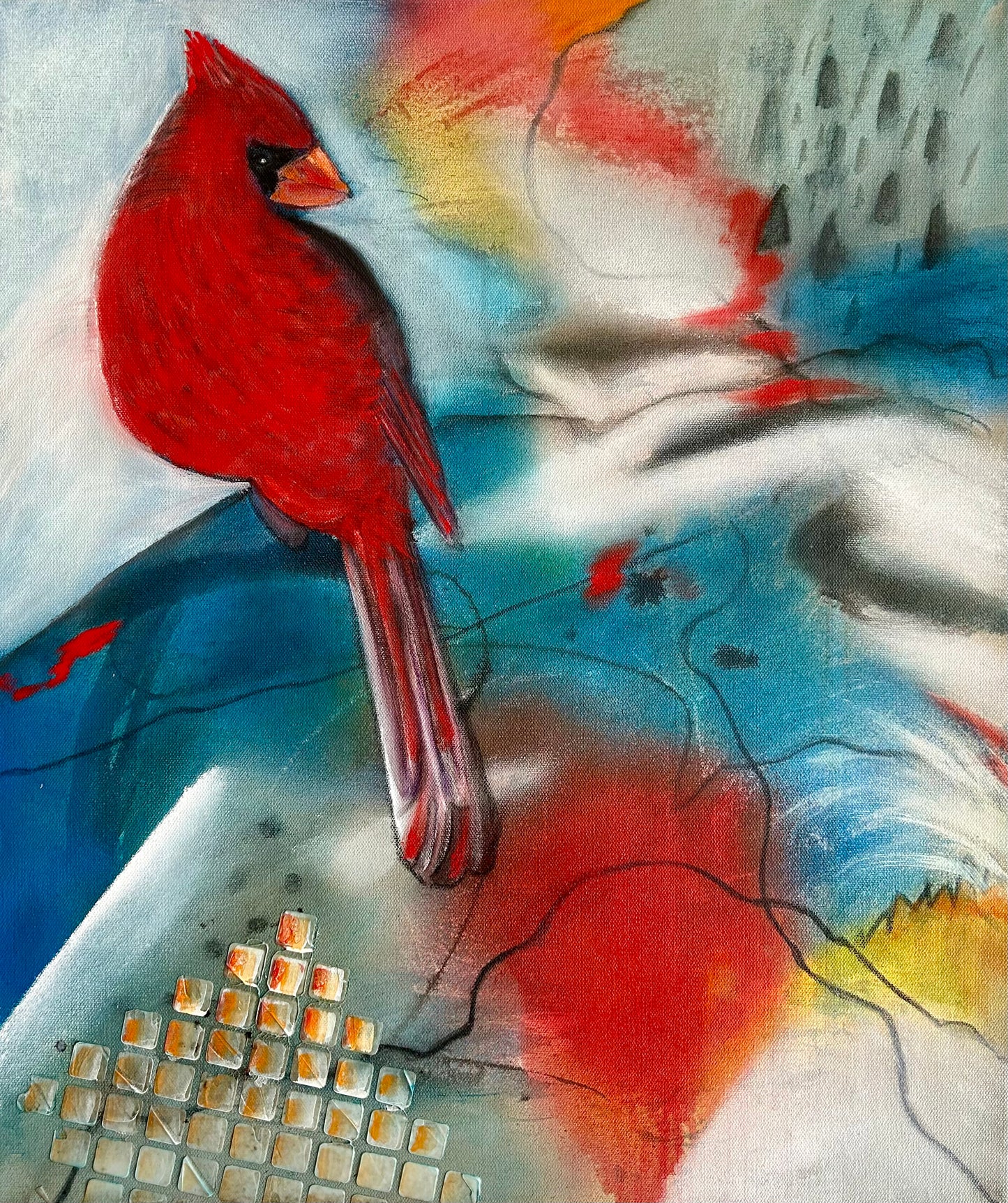Glad Heart Giclee Art print