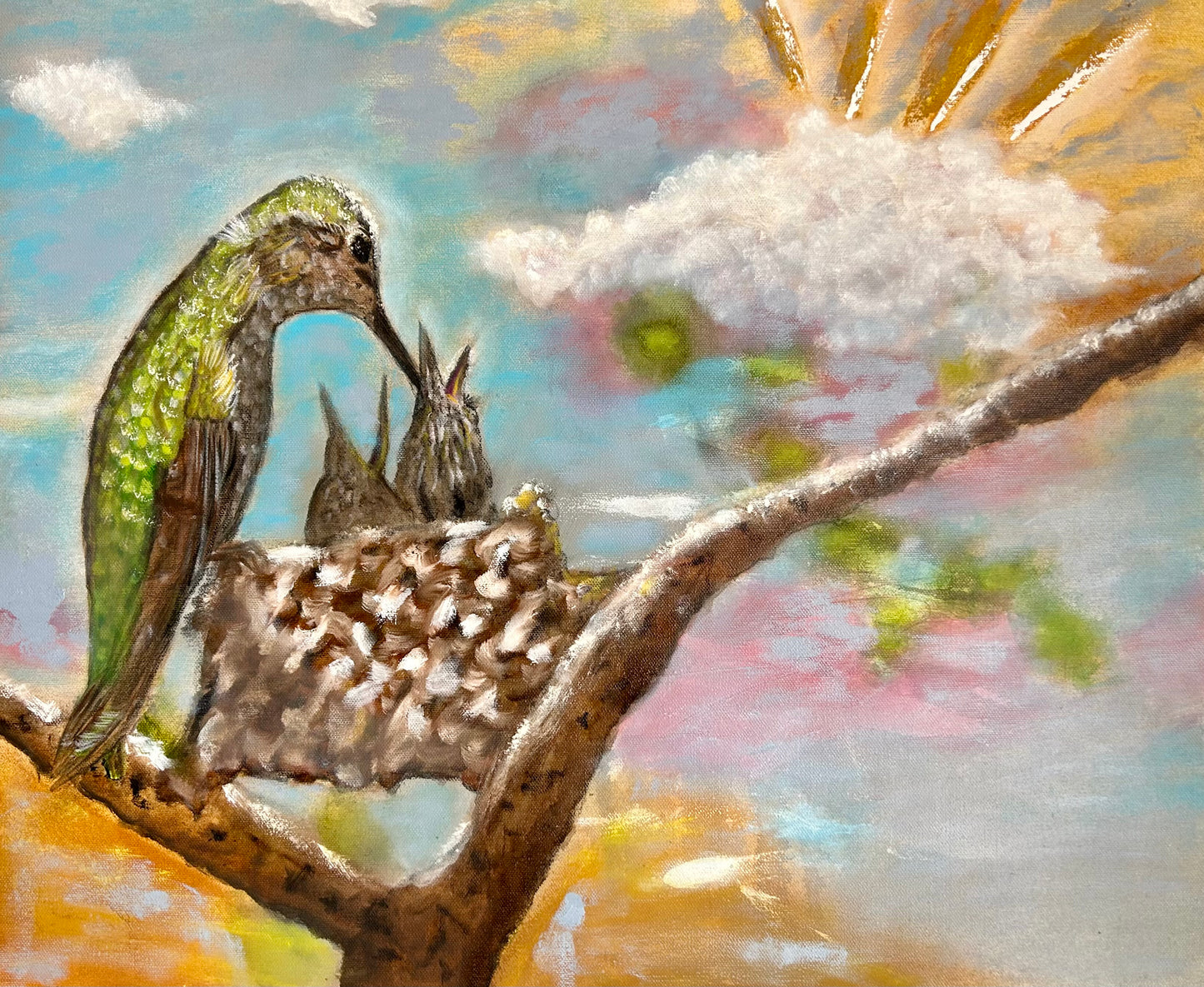 Making Wise the Simple Giclee art print