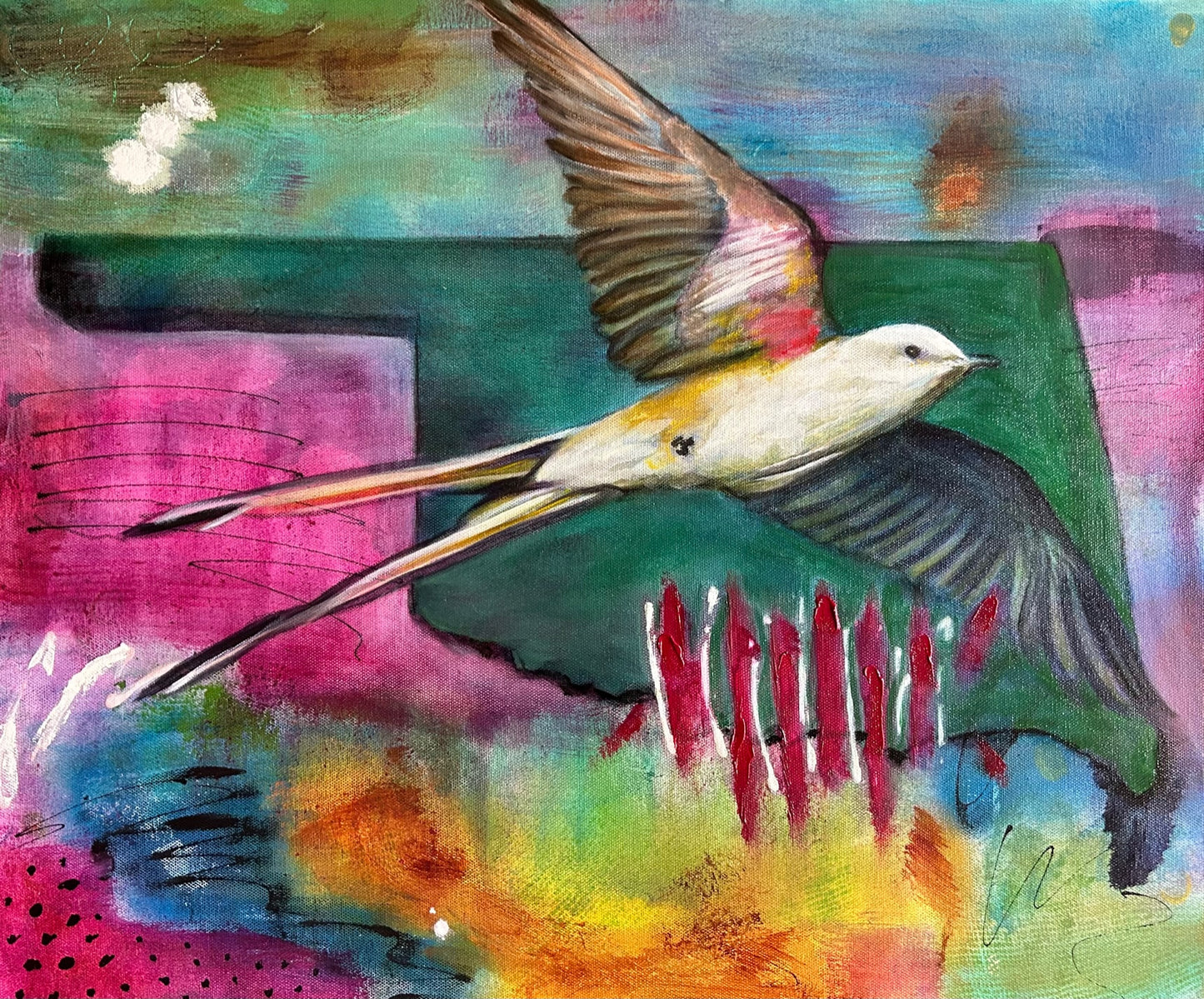 Journey Home matted Giclee Art print
