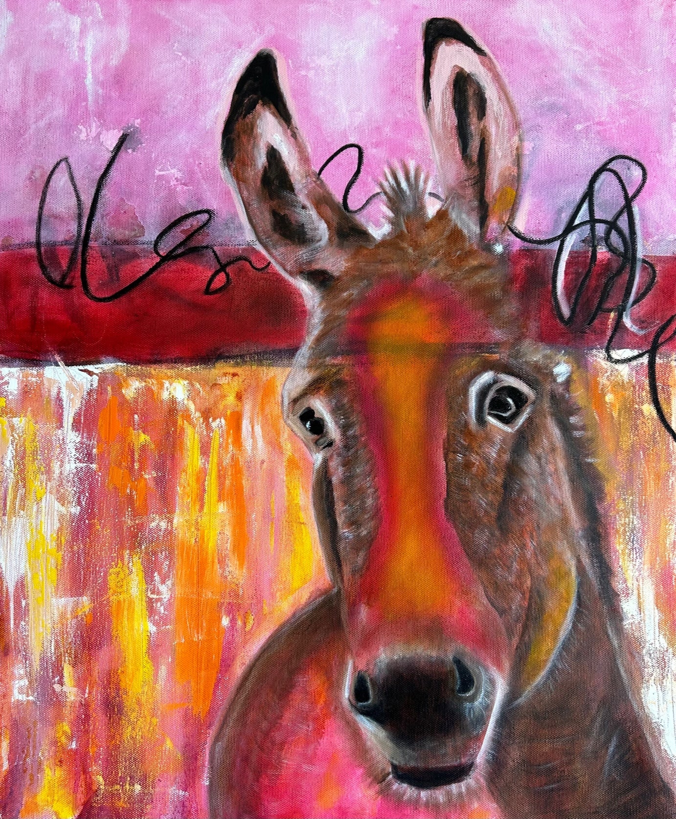 Relinquished matted Giclee art print