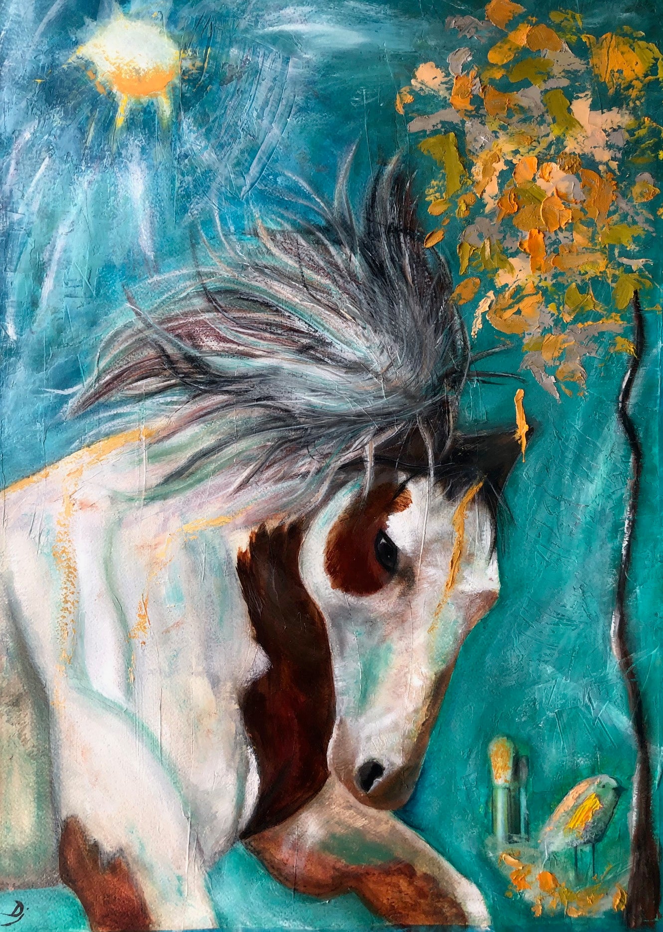 Anointed to Run Giclee art print