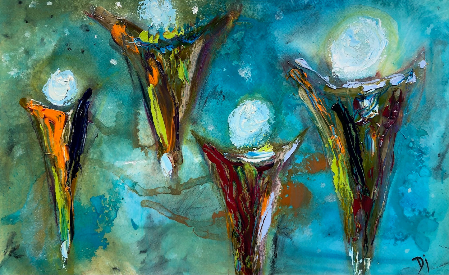 The Heavens Sing matted Giclee art print