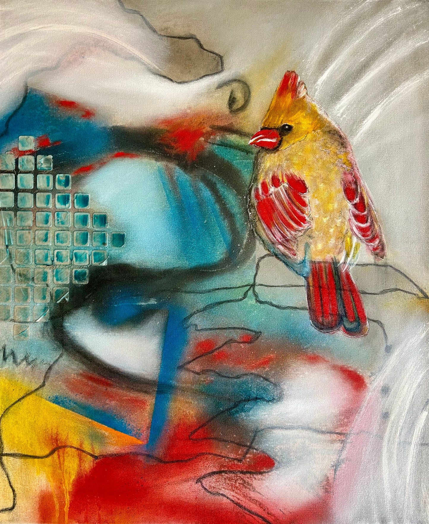 Mama Joy Giclee Art print