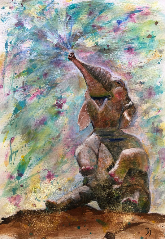 Overflow Giclee art print